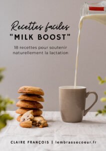 Extrait de Couverture du ebook "Milk boost", de L'Embrasse Coeur