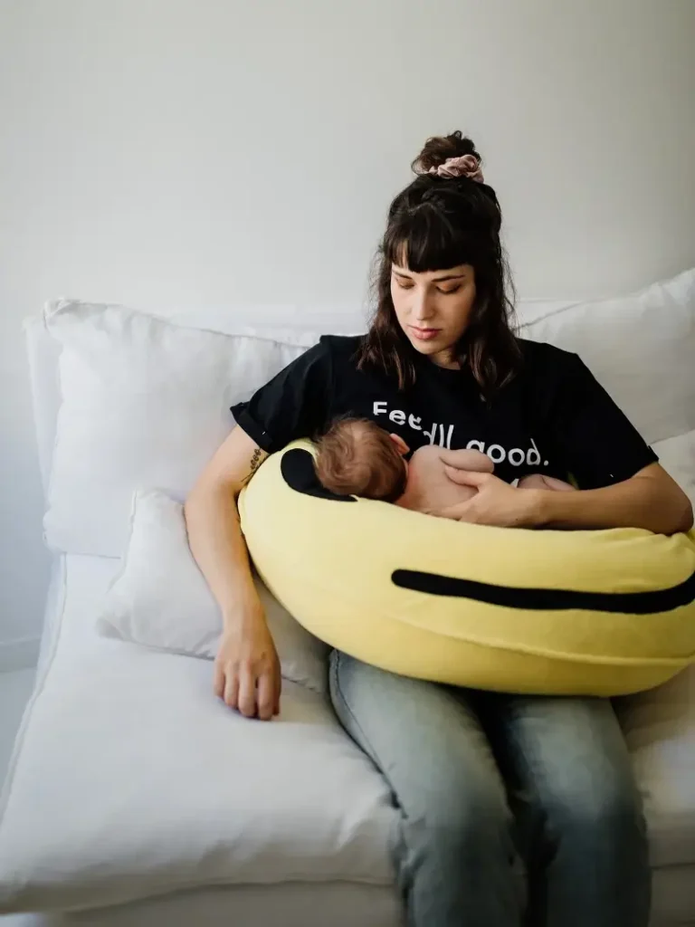 Housse de coussin d'allaitement Tajine Banane