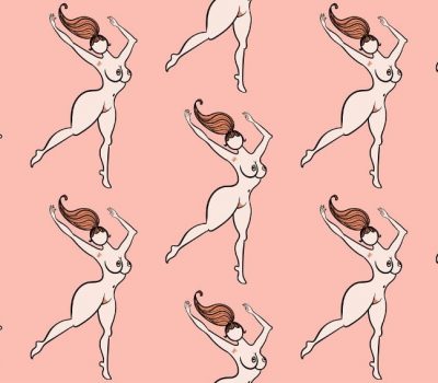 Des femmes nues dansent